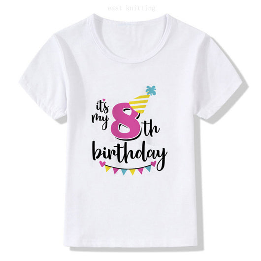 Playera Infantil con Número de Cumpleaños - Image 7