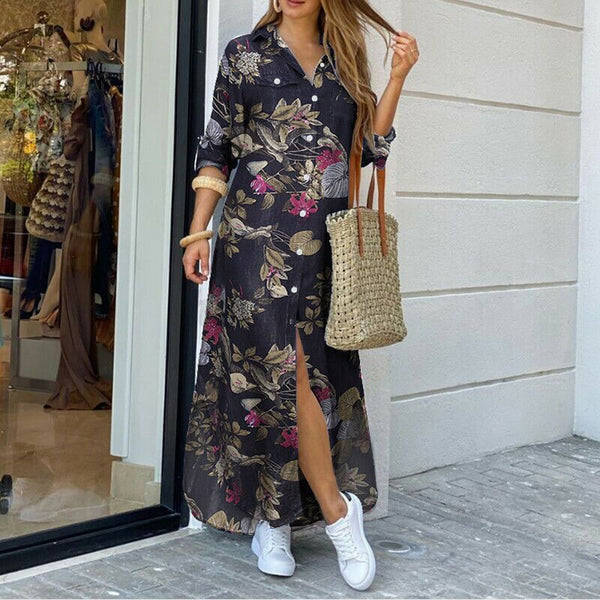 Vestido Camisa Versátil para Primavera y Verano - Image 6