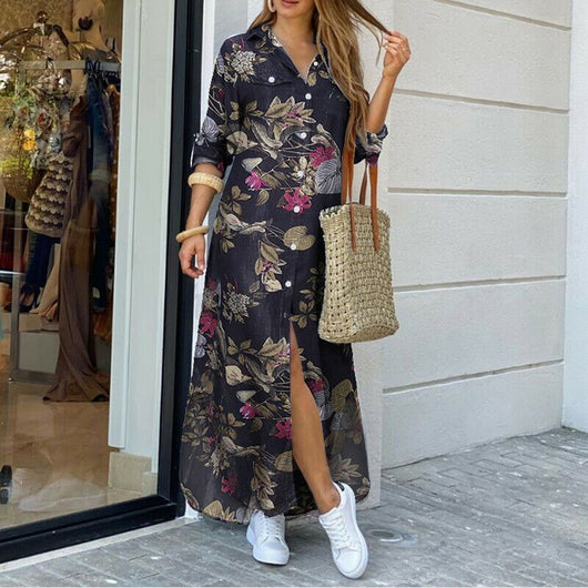 Vestido Camisa Versátil para Primavera y Verano - Image 6