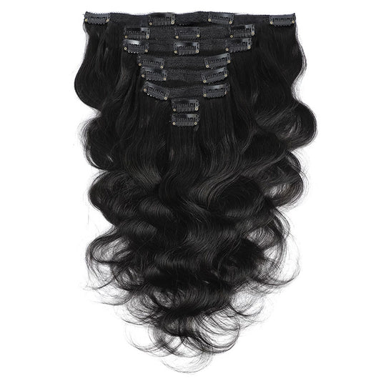 Extensiones de Cabello Humano con Clip - Volumen Instantáneo - Image 2