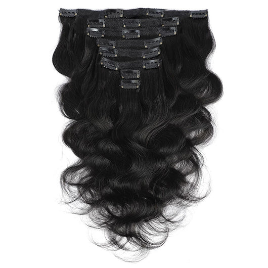 Extensiones de Cabello Humano con Clip - Volumen Instantáneo - Image 2