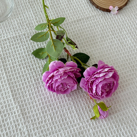Flores Artificiales de Peonía y Rosa Premium para Decoración del Hogar - Image 15