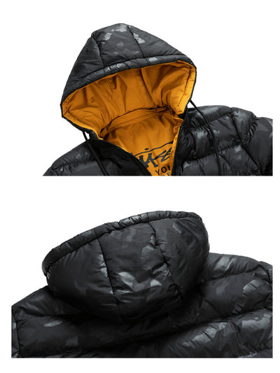 Chaqueta Casual Reversible para Hombre - Estilo Coreano de Algodón - Image 16