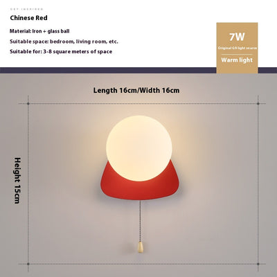 Lámpara de Pared Infantil Minimalista para Dormitorio y Pasillo - Image 18