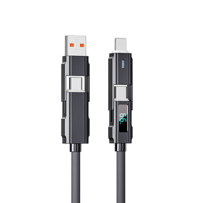 Cable USB-C 4 en 1 con Pantalla Digital y Carga Rápida PD - Image 10