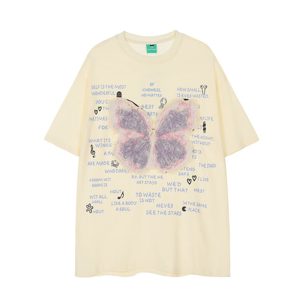 Playera Casual Mariposa para Hombre - Cómoda y Versátil - Image 5