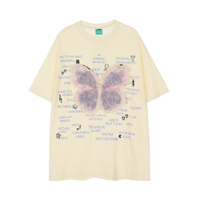 Playera Casual Mariposa para Hombre - Cómoda y Versátil - Image 5