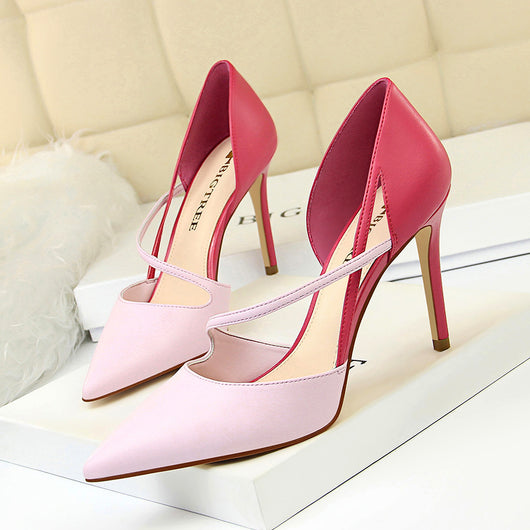 Zapatos Deportivos con Diseño Hueco y Combinación de Colores - Image 7