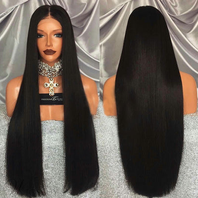 Pelucas Frontales de Encaje Cabello Liso Premium para Mujeres - Image 5