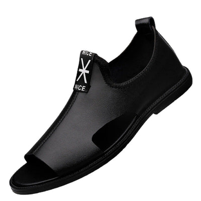 Sandalias de Cuero Premium para Hombre - Playa y Uso Diario Antideslizantes - Image 3