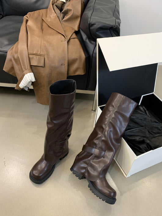 Botas Largas Versátiles con Base Reforzada para Mujer - Image 26