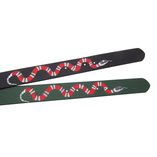 Cinturón de Cuero Genuino con Hebilla de Serpiente para Hombre - Image 10