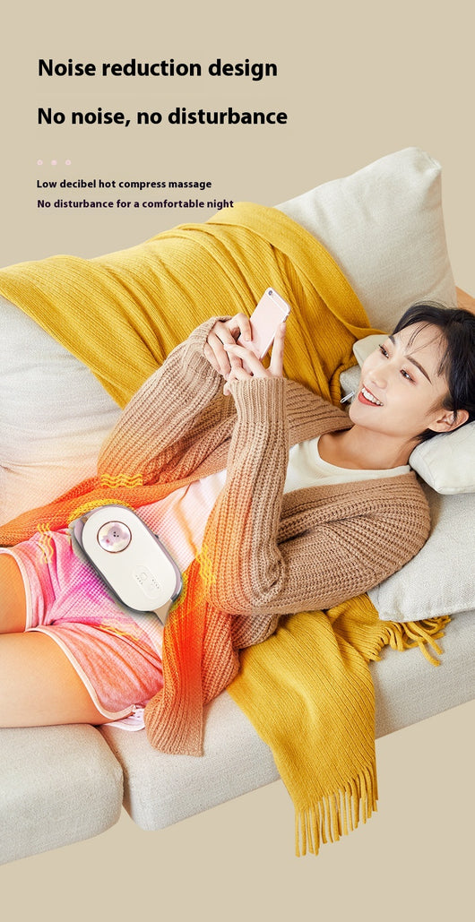 Dark green paw-shaped hand warmer and power bank with a cute bear design, held in a hand with white faux fur gloves. - Image 28