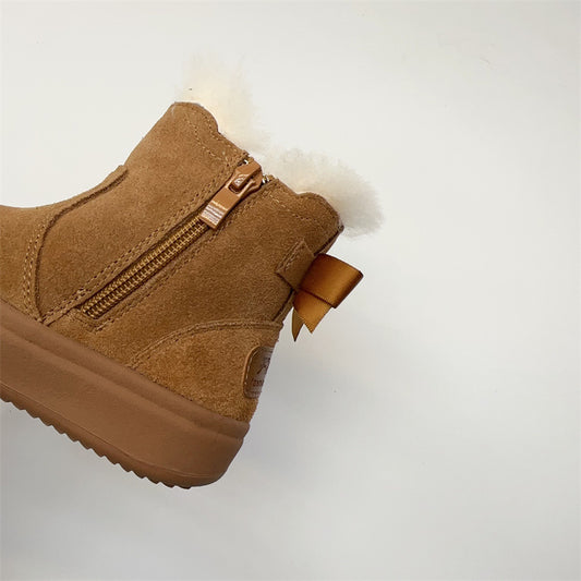 Botas Infantiles de Algodón con Forro de Peluche - Image 2