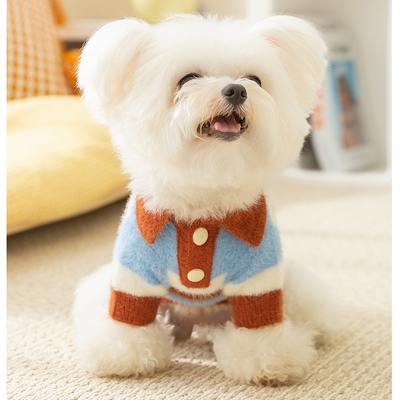 Suéter Polo Térmico para Perros Pequeños - Abrigo Invierno Teddy, Bichón Frisé - Image 45