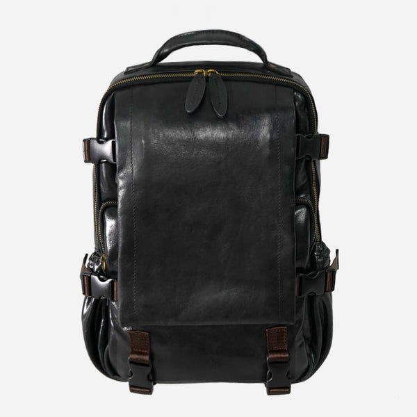 Mochila de Cuero Artesanal para Negocios - Estilo Profesional Masculino
