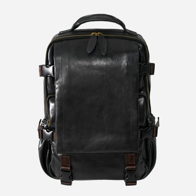 Mochila de Cuero Artesanal para Negocios - Estilo Profesional Masculino