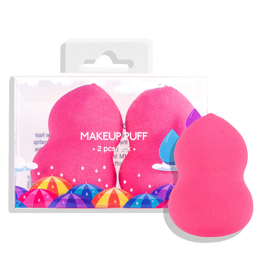 Esponja de Maquillaje en Forma de Pera con Gotitas de Agua - Image 4
