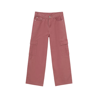 Overol Ancho de Pierna con Bolsillos Grandes - Jeans Casual - Image 6