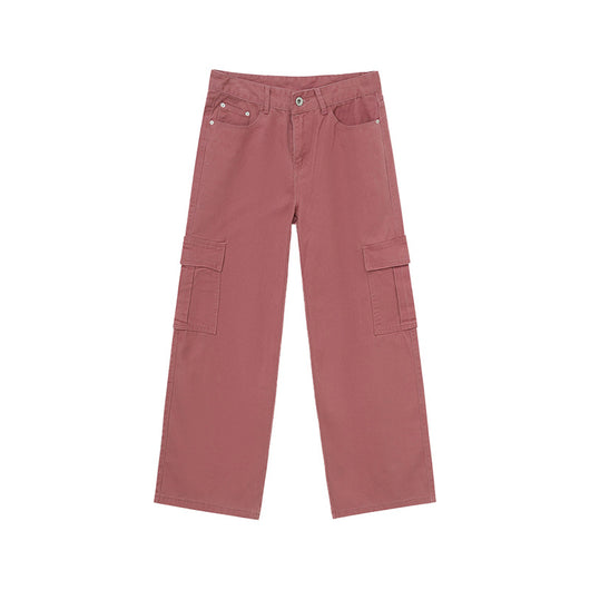 Overol Ancho de Pierna con Bolsillos Grandes - Jeans Casual - Image 6