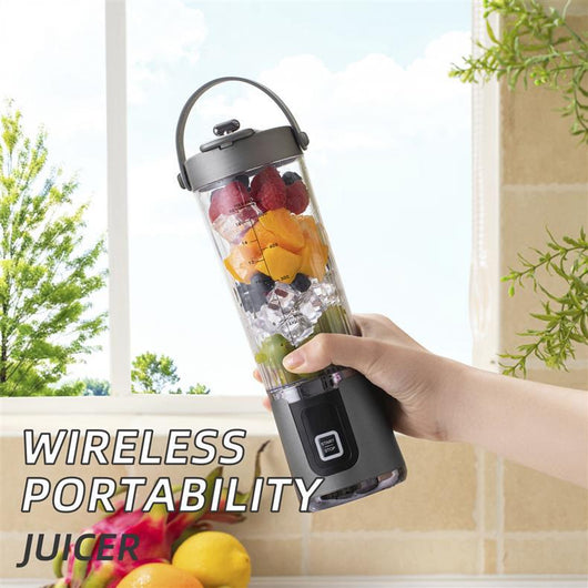 Extractor de Jugo Multifuncional Inalámbrico con Vaso Portátil - Image 19