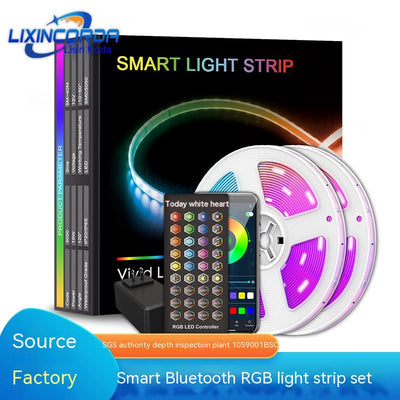 Tira de Luz LED Inteligente con Bluetooth para Ambiente - Image 9