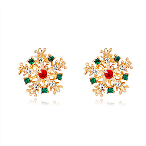 Aretes Navideños Creativos de Aleación Fashion
