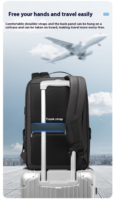 Mochila Ejecutiva de Gran Capacidad Multifuncional para Negocios - Image 19