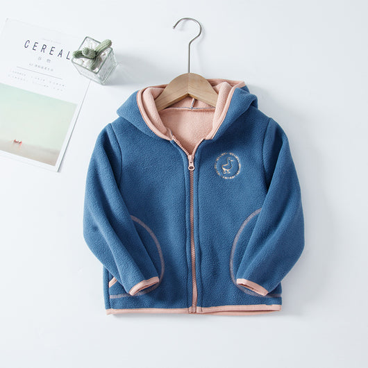 Conjunto de Abrigo Polar con Capucha para Niños - Image 9