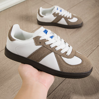 Tenis Casuales Blancos con Estampado Leopardo y Cordones para Mujer - Image 8