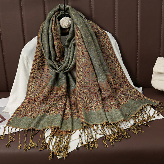 Chal Faux Cashmira Otoño-Invierno | Envolvente Cálido y Elegante - Image 28