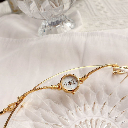 Reloj de Cuarzo Dorado Retro para Mujer - Image 17