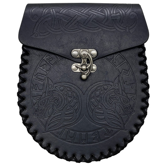 Bolsa Medieval Estilo Vikingo para Cintura - Monedero Vintage Artesanal - Image 5
