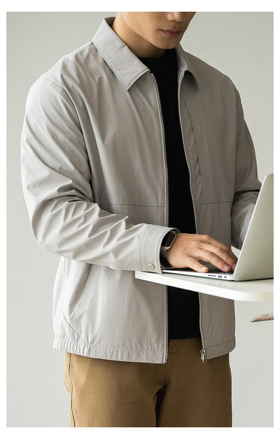 Chaqueta de Trabajo con Solapa para Niños - Abrigo Primavera Casual - Image 22