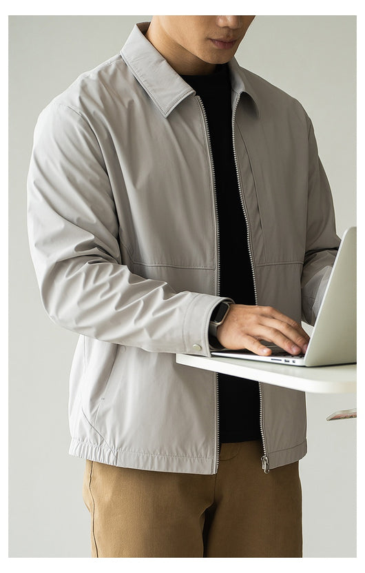 Chaqueta de Trabajo con Solapa para Niños - Abrigo Primavera Casual - Image 22