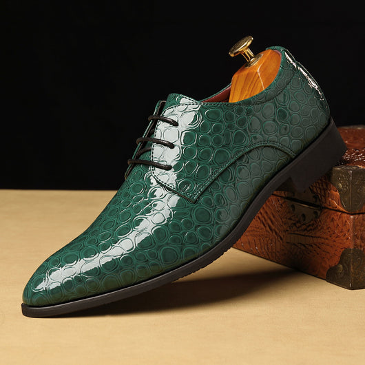 Zapatos Formales de Negocios para Hombre Tallas Grandes - Juego Completo - Image 4