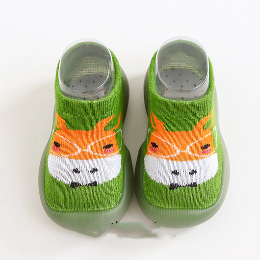 Zapatos Infantiles de Estilo Coreano con Suela Suave para Interior - Image 5