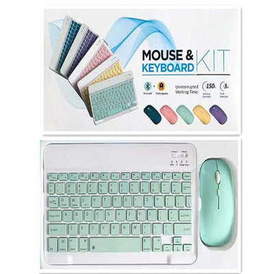 Set de Teclado y Ratón Bluetooth Inalámbrico Diseño Minimalista - Image 6