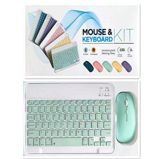 Set de Teclado y Ratón Bluetooth Inalámbrico Diseño Minimalista - Image 6