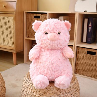 Peluche Elefante y Cerdo Gris de la Serie Lazy - Juguete Suave - Image 8