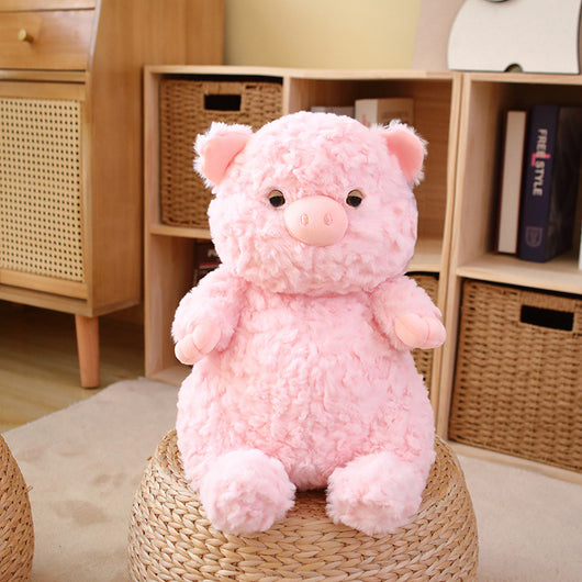 Peluche Elefante y Cerdo Gris de la Serie Lazy - Juguete Suave - Image 8