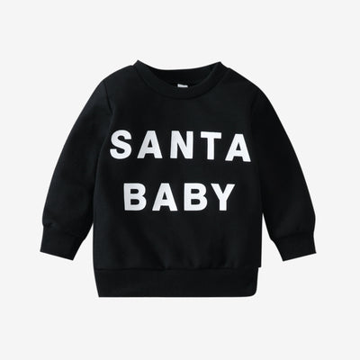 Suéter Navideño Infantil con Estampado de Letras - Image 12