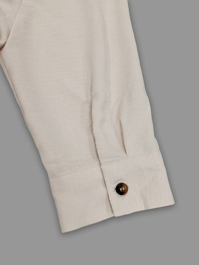 Vestido Camisero Plisado con Cinturón - Manga Corta - Image 10