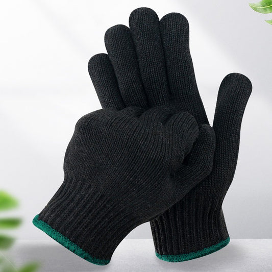 Guantes de Algodón Gris Oscuro