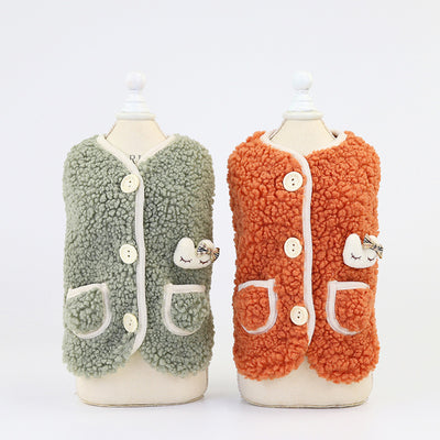 Chaleco de Terciopelo para Mascotas Otoño e Invierno - Diseño Adorable - Image 12