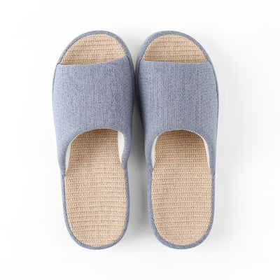 Pantuflas de Algodón y Lino para Parejas - Cómodas Todo el Año - Image 4