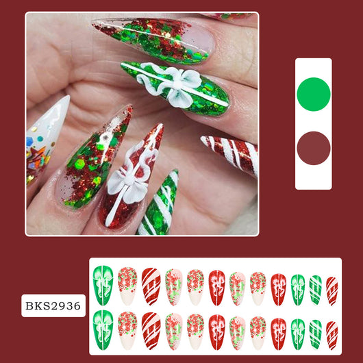 Uñas Decorativas Copo de Nieve - Diseño Navideño SMD - Image 17
