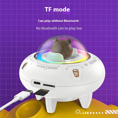 Parlante Bluetooth UFO Compacto de Alto Volumen y Sonido Premium - Image 3