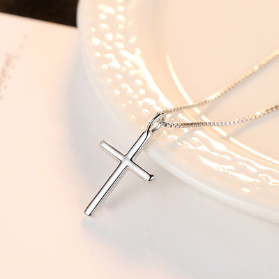 Collar Colgante de Plata S925 Diseño Minimalista - Image 2