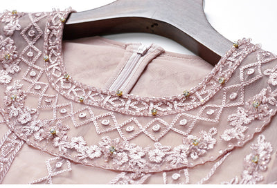 Vestido Slim Fit Elegante con Detalles Diamante - Image 17